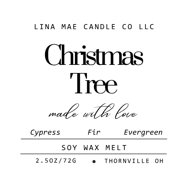 Christmas Tree Wax Melt