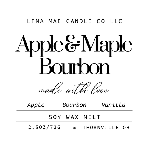 Apple & Maple Bourbon Wax Melt