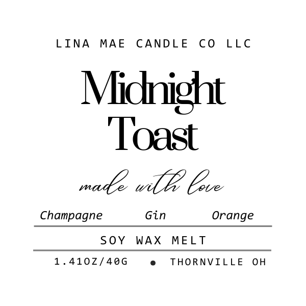 Midnight Toast Wax Melt